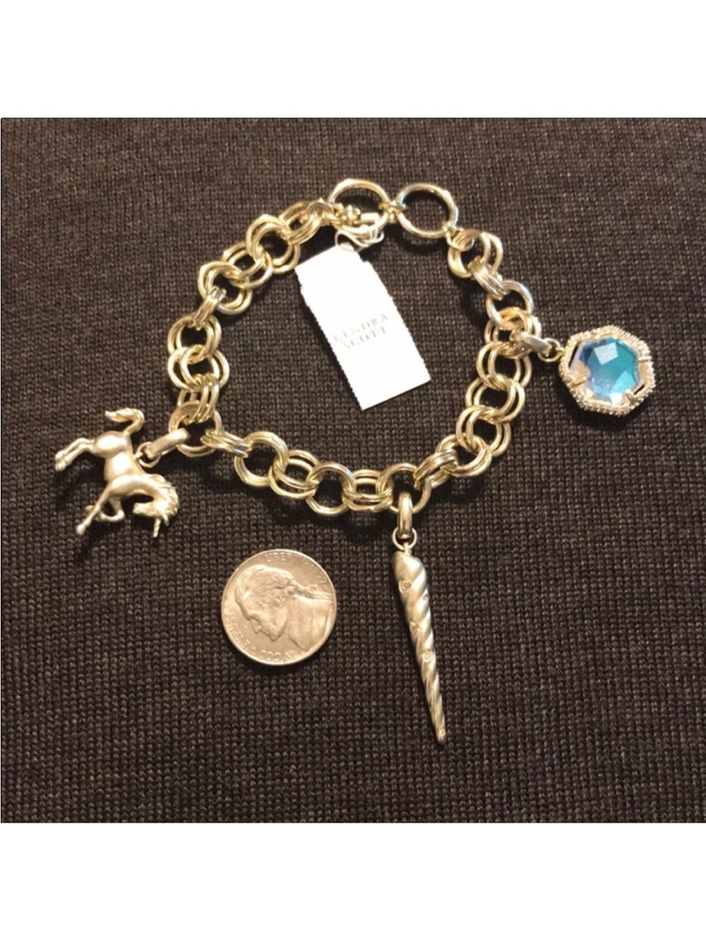 KENDRA SCOTT MAGICAL CHARM BRACELET